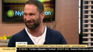 Fredagsmeny med Paolo Roberto och Bengt Frithiofsson - Nyhetsmorgon (TV4)