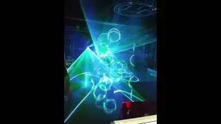 M9-4W RGB easy control by DMX beautiful effect bar laser show