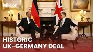Biggest UK-Germany treaty since the end of World War Two in 1945.