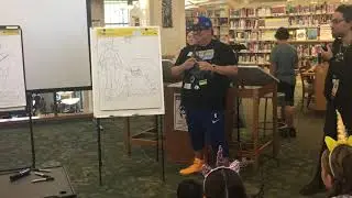 Santa Clara Library Comic Con  Drawing Competition Round 4