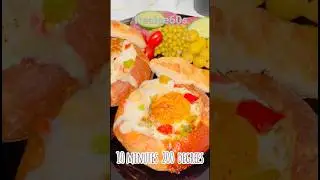 Fast & Delicious sandwich for egg & salami lover (ساندویچ  فوری تخم مرغ و سالامی