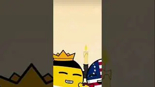 Russia V/s America #countryballs #shortcontent #shortcreator #viralshort #trendigshort #shortvideo