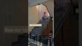 metal stair railing