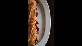 Bocadillo de jam&oacute;n ib&eacute;rico y manchego #shorts