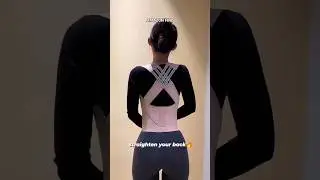 Adjustable Back Posture Corrector/ Slouching Relieve Pain Belt Women Men #viral