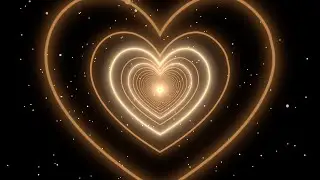 Background Loop🤎Brown Heart Background | Background For Valentines Day | Heart Moving Background