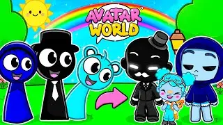 Criei a FAMÍLIA SPRUNKI no Avatar World