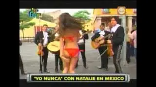 Esto es Guerra: Natalie alborotó México paseando en bikini - 13/06/2013