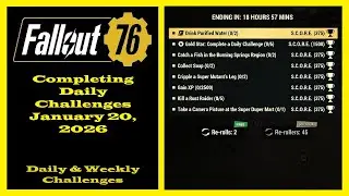 Completing Daily Challenges For January 20, 2026 - Fallout 76 Daily Challenges Guide