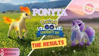 Ponyta Community Day - The Results