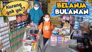 Belanja Bulanan Kunyit Dan Aqilla - Ngabisin Uang Bunda Asti 😄 Asti Kunyit - Bunda Aqilla Eps 92