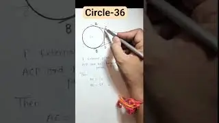 Circle best trick that might be surprised | @MathAndTech #mathandtechbyar #maths