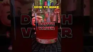 Death Vader (A cocktail inspired by Star Wars) #cocktail #starwars #darthvader #anakinskywalker