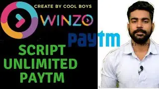 Winzo online script !! Unlimited free paytm  !!