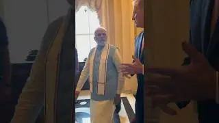 Showing Prime Minister Modi around the US Capitol
