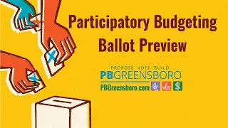 City of Greensboro Cycle 4 Participatory Budgeting Ballot Preview