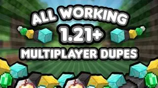 ALL WORKING MULTIPLAYER DUPLICATION GLITCHES in Minecraft 1.21+ Java