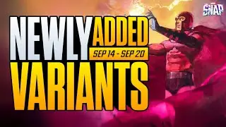 New Variants Coming to Marvel Snap Sep 14 - Sept 20