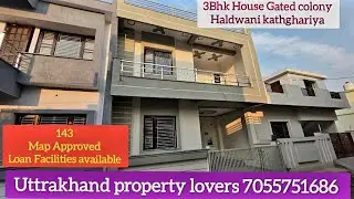 3Bhk House Sale Haldwani kathghariya land = 900sqft 18feet road₹83lakh 📞 7055751686 #house#ghar#land