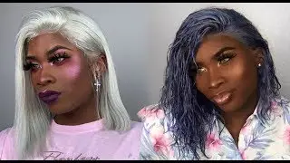 LAVENDER-BLUE WATERCOLOR HAIR FOR $100 | CHEAP AMAZON HAIR TRANSFORMATION | WORLDOFZACH