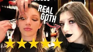 Я ОБРАЩАЛАСЬ К САМОМУ ЛУЧШЕМУ ВИЗАЖИСТУ, ЧТОБЫ СТАТЬ ГОТОМ 😱