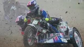 R/H Sidecar Final Frittenden 60th Anniversary Grasstrack Meeting 🏁