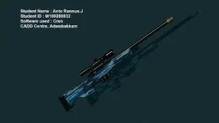 Gun design using Creo