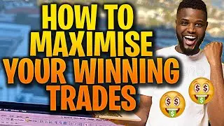 How to maximise your winning trades - how to let your winners run - let your winners run!