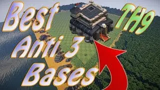 Best Anti 3 Star TH9 War Base 2017 | Clash of Clans