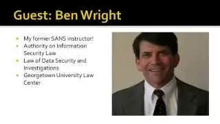 Information Security Law and Your Career