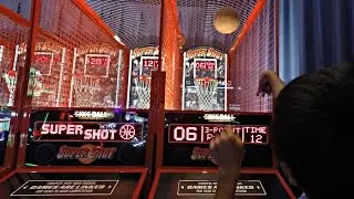 4 Player Super Shot Basketball Arcade Game Play