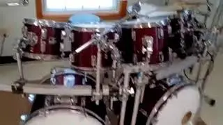 Early 1980s Pearl Export - Drum Kit Tour