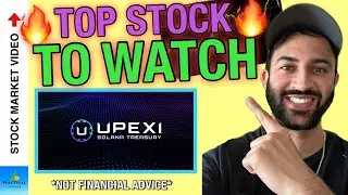 ✅ Solana Treasury Stock to Research! 💥 New Catalyst Announced!! 💥 Upexi Inc
