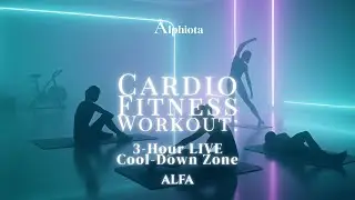 Cool-Down Zone Live ❄️ Calm EDM Recovery Music, Relaxing Post-Workout Ambience | Alphiota