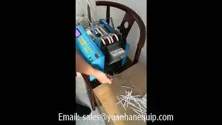 Mask Built-in Nose Clips Cutting Machine, Mask Embedded Nose Bridge Wire Cutting Machine