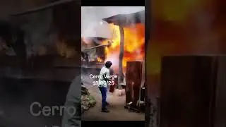 Incendio en el cerro verde #elsalvador #hoy