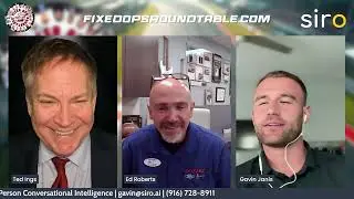 Siro.ai with Gavin Janis and Ed Roberts at the Ted Ings' Fixed Ops Roundtable Fast Lane