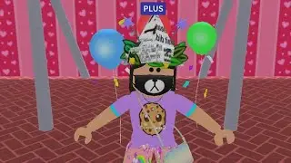 My roblox avatar dancing to a fanf song in meepcity