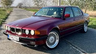 1993 BMW 740iL (E32) in Calypsorot & Individual equipment