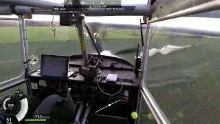 Skyranger G-CCTR 10/12/22. Short landing rwy 25 Otherton