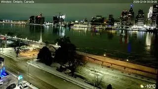 Detroit River Live Cam from Windsor, Ontario, Canada 🇨🇦