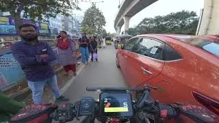 5 PM Hyderabad TRAFFIC! Peak Hour Bike Ride VLOG | Duke 250