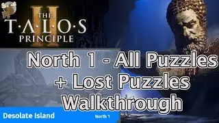 Desolate Island N1 All Puzzles + Lost Puzzles Walkthrough - Talos Principle 2