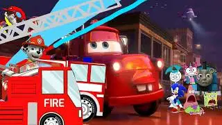 Cars toons mate al rescate (pero a&ntilde;adi m&aacute;s veh&iacute;culos y personajes) 