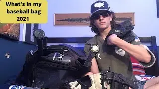 What's In My Baseball Bag 2021!!!