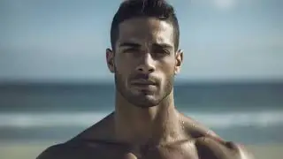 Handsome Latin Men | AI Body Physique
