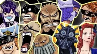 top 20 equipages de kaido | one piece