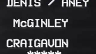 Dan Rooney v aney McGinley classic 1990