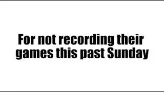 CSBtv: Apologies To...