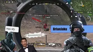 BrianJaku VS dos aborigenes de etnia desconocida XD